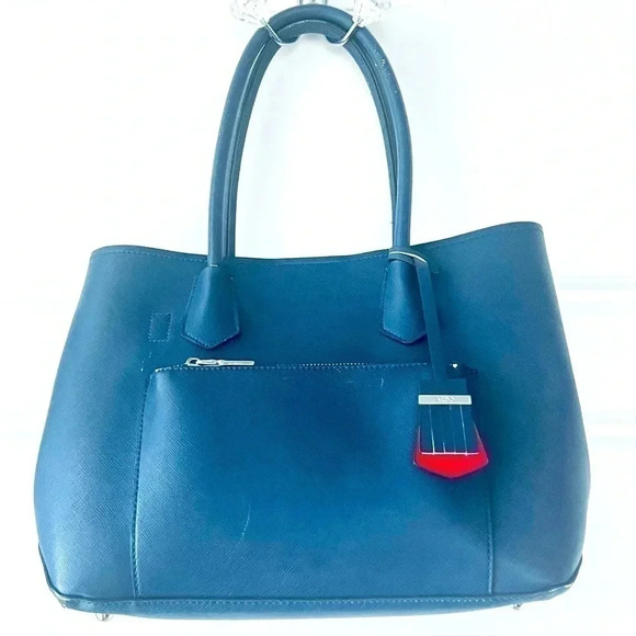ALDO CROSS BODY JUMBO BLUE BAG RED INSIDE FOR PROFESSIONAL STUDENT LAPTOP TABLET - Picture 1 of 16
